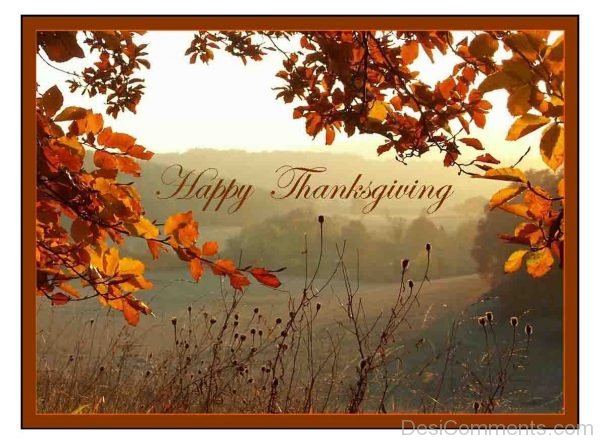 Frame Picture Of Happy Thanksgiving