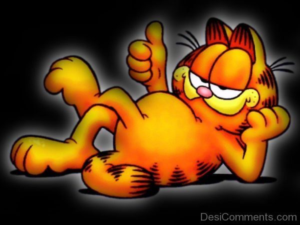 Garfield Giving Pose