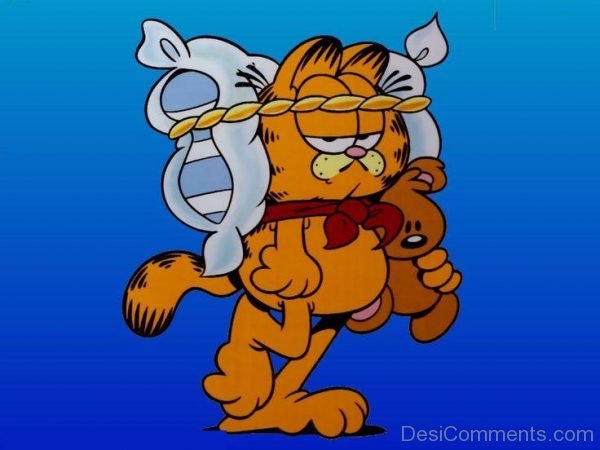 Garfield Giving Standing Pose