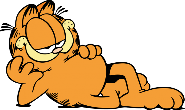 Garfield Relaxing