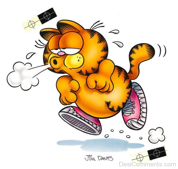 Garfield Running