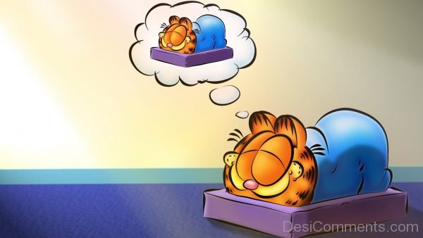 Garfield Sleeping