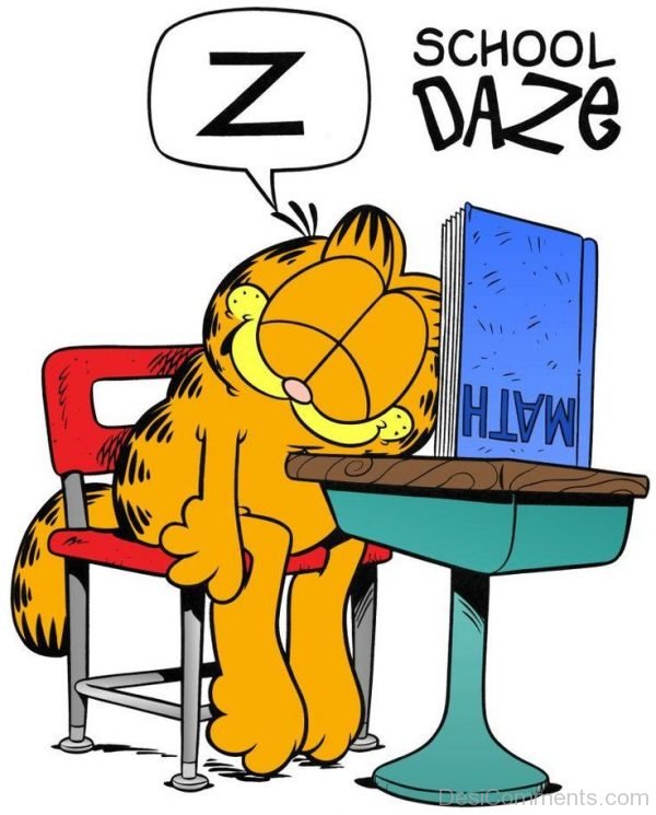 Garfield Sleeping Picture