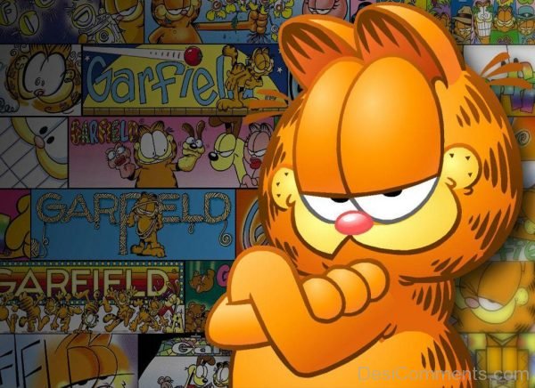 Garfield Thinking Something
