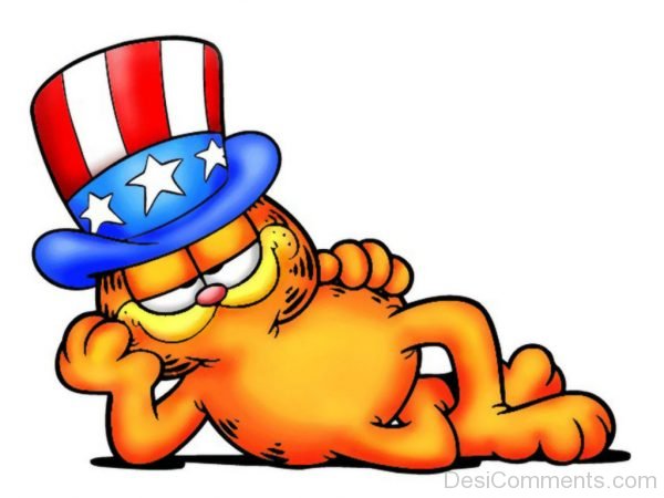 Garfield Wearing Cap