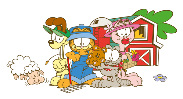 Garfield With Family