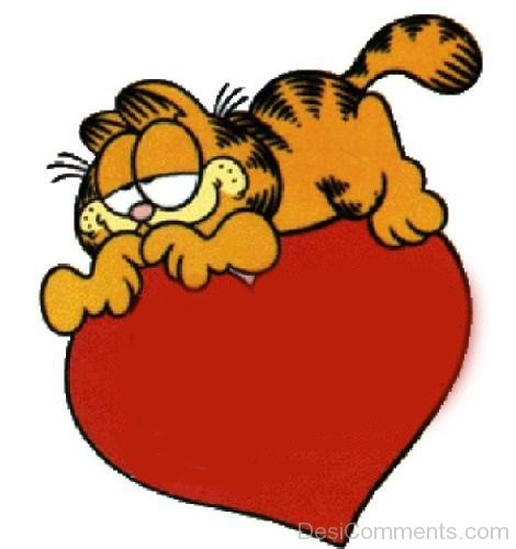 Garfield With Heart