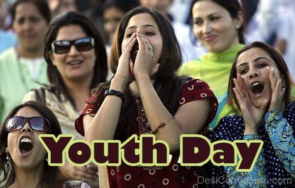 Girls Celebrating Youth Day