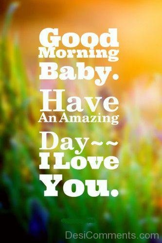 Good Morning Baby