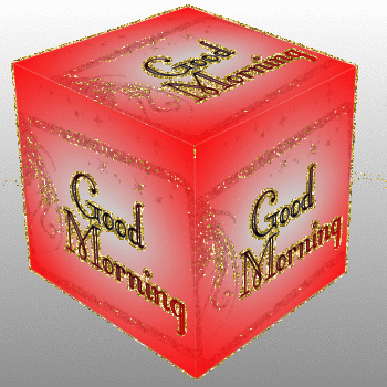 Good Morning With Glittering Box
