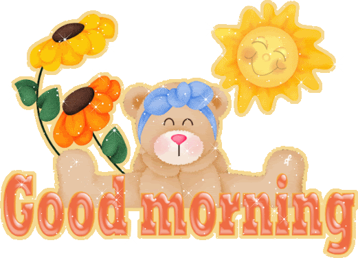 Good Morning With Teddy Bear]