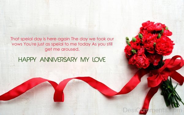 Happy Anniversary My Love