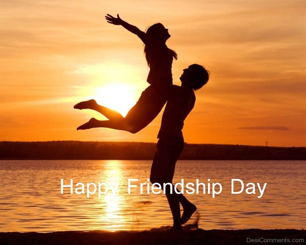 Happy Friendship Day Couple - DesiComments.com