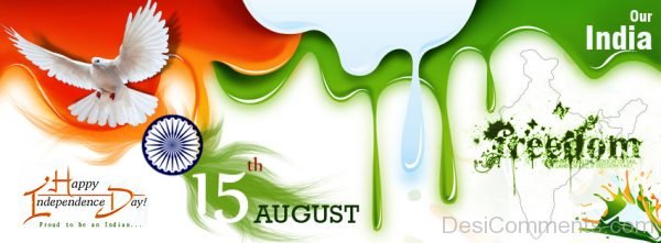 Happy Independence Day 15 August Wallpaper