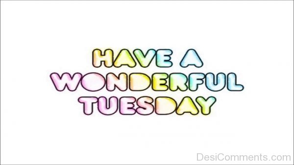 Have A Wonderful Tuesday