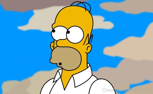 Homer Simpson Shocking