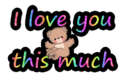 I Love You This Much – Glitter Picture