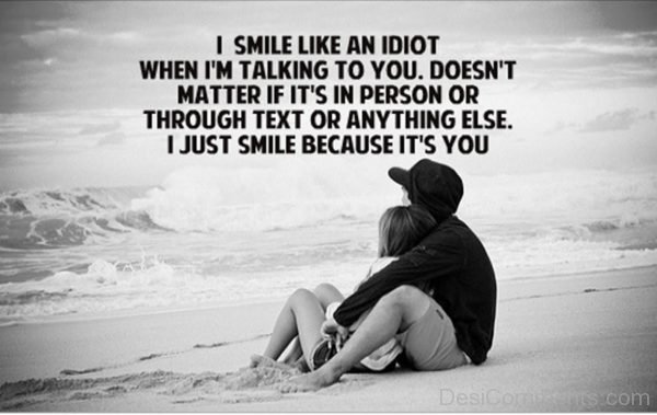 I Smile Like An Idiot