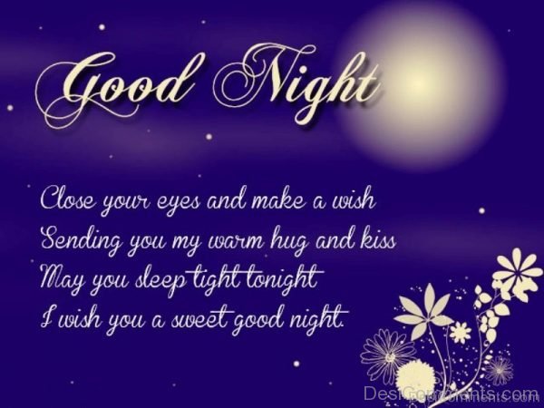 I Wish You A Sweet Good Night