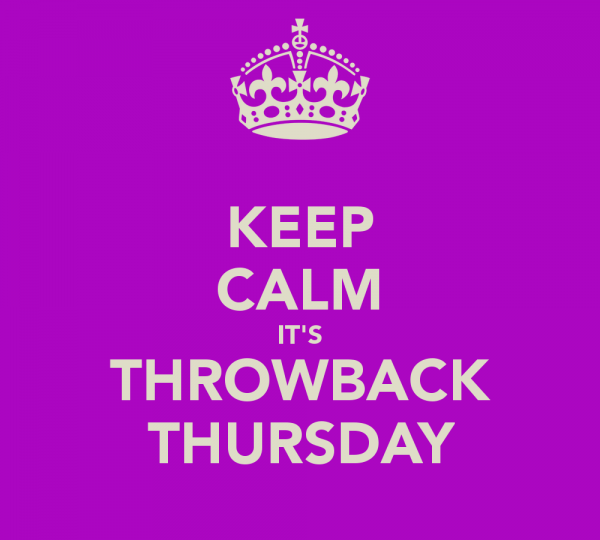 Keep Calm Its Throwback Thursday