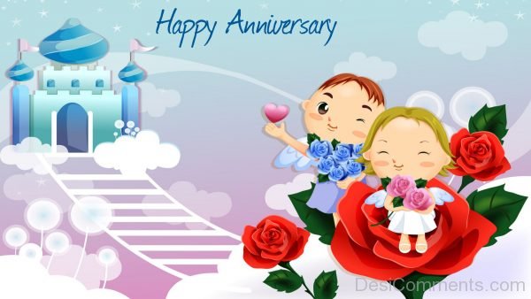 Lovely Image Of Happy Anniversary