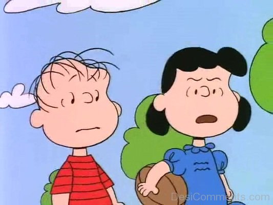 Lucy Van Pelt With Charlie Brown