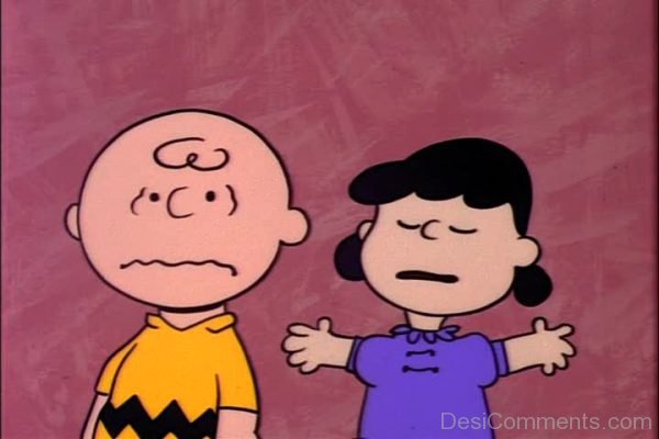 Lucy van Pelt With Friend