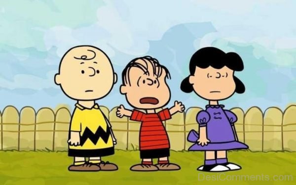 Lucy van Pelt With Friends Image