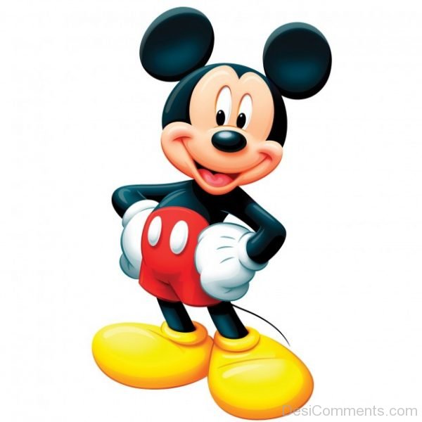 Micky Mouse Giving Pose