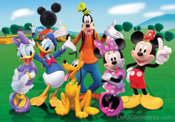 Micky Mouse With Friends