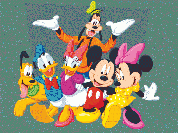 Micky Mouse With Friends