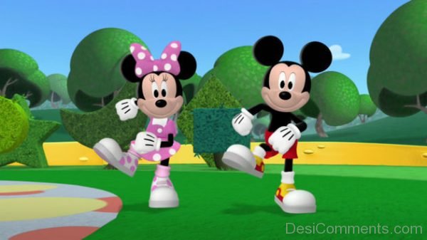 Micky Mouse With Minnie