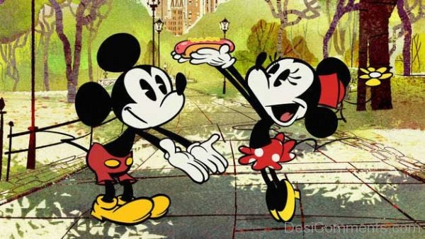 Micky Mouse With Minnie Image