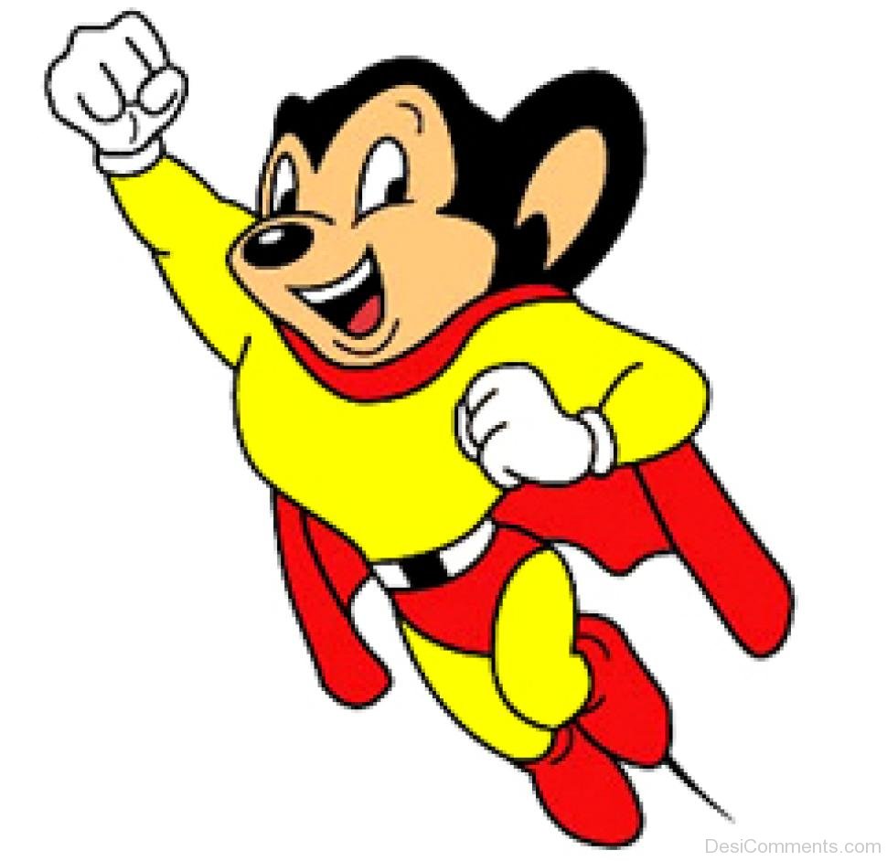Mighty Mouse Cartoon Character