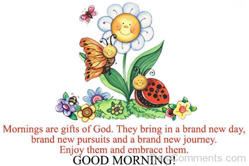 Morning Are Gift Of God