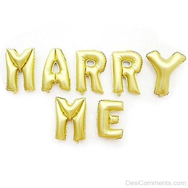 Nice Image Of Marry Me