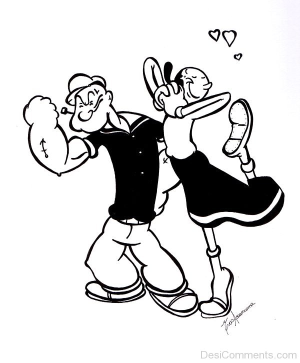 Olive Oyl And Popeya