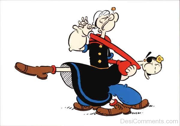 Popeye and Olive Oyl - Dansking Grakesfully