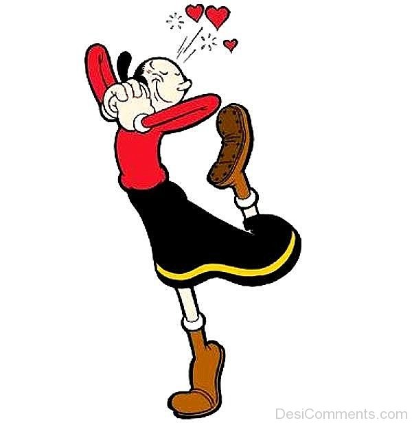 Olive Oyl In Love