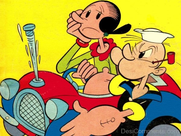 Olive Oyl With Popeye Image