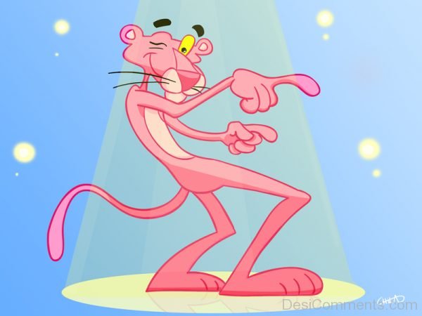 Pink Panther Enjoying