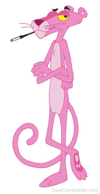 Pink Panther Giving Pose
