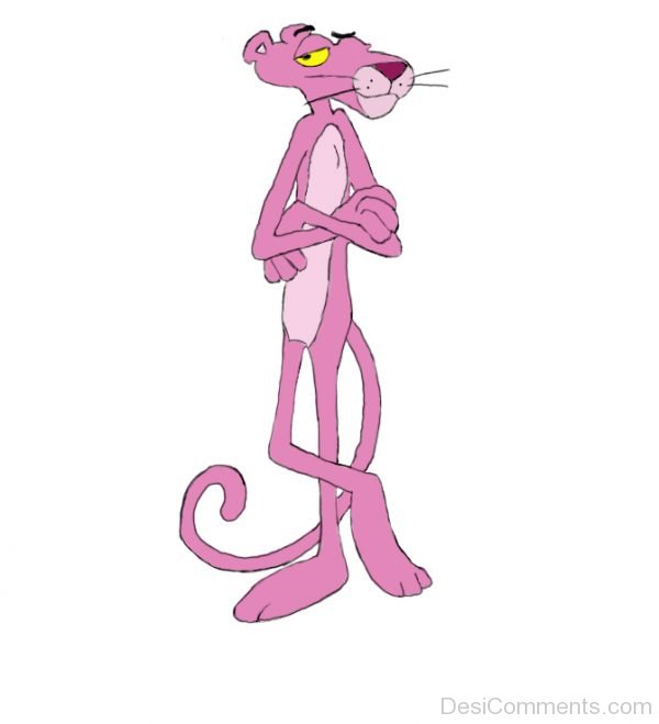 Pink Panther Giving Standing Pose