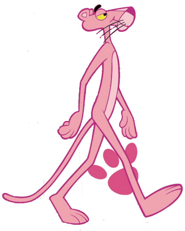 Pink Panther Walking