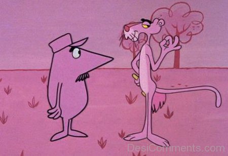 Pink Panther With Friend Image