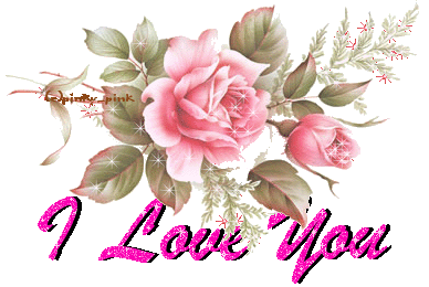 Pink Sparkle Pic Of I Love You