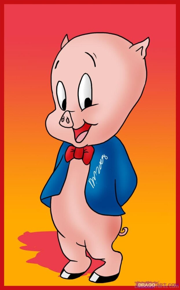 Персонажи свиньи