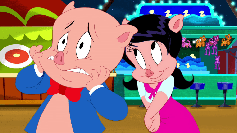 Porky Pig Looking Shocked Image. 