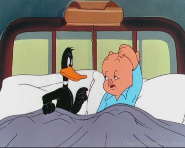 Porky Pig With Friend Image