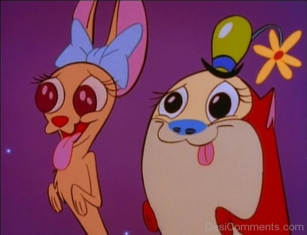 Ren And Stimpy Looking Something